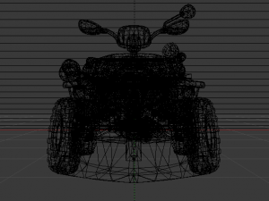 Quad ATV 3D 模型