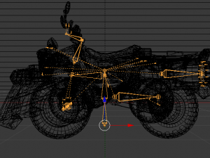 Quad ATV 3D 模型