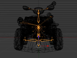 Quad ATV 3D Model
