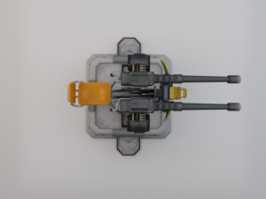 Turret Modello 3D