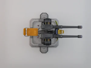 Turret 3D Model