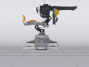 Turret Modello 3D