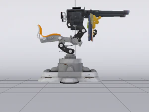Turret 3D Model