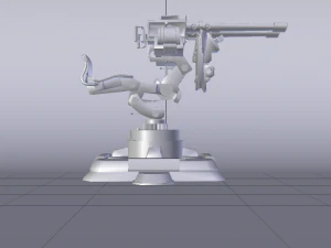 Turret 3D Model