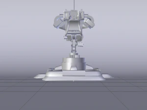 Turret 3D Model