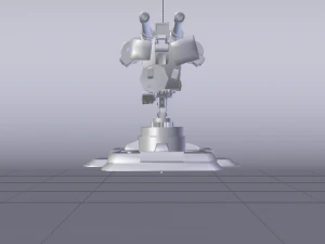 Turret 3D Model