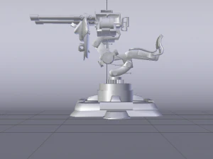 Turret 3D Model