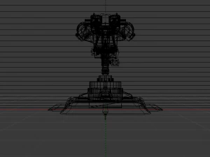 Turret 3D Model
