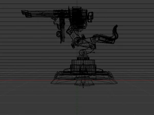 Turret 3D Model