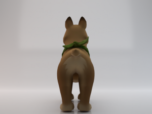 3D Dog Modèle 3D