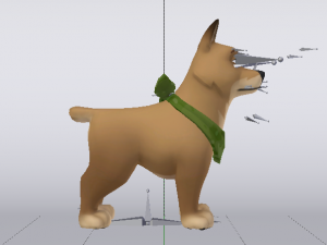 3D Dog Modèle 3D