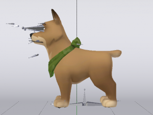 3D Dog Modèle 3D