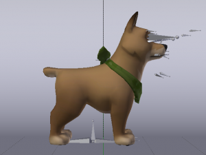 3D Dog Modèle 3D