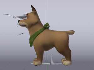 3D Dog Modèle 3D