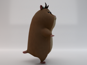 Hamster 3D Model