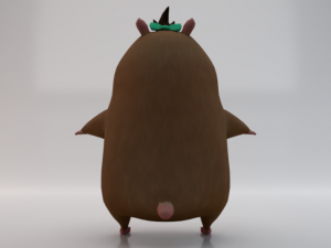 Hamster 3D Model