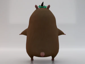 Hamster 3D Model