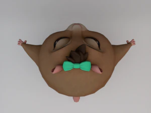 Hamster 3D Model