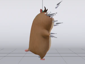 Hamster 3D Model