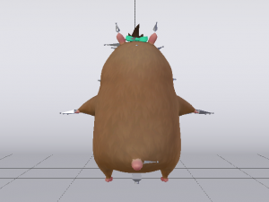 Hamster 3D Model