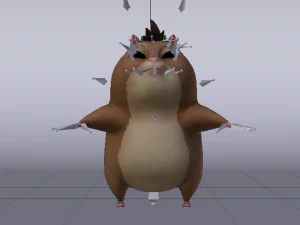 Hamster 3D Model