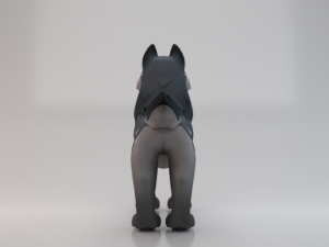 3D Wolf 3Dモデル