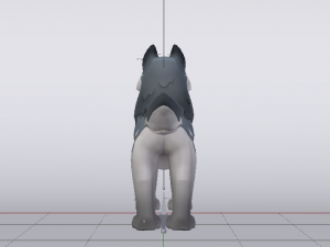 3D Wolf 3Dモデル