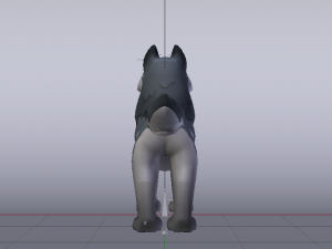 3D Wolf 3Dモデル