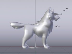 3D Wolf 3Dモデル