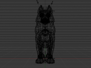 3D Wolf 3Dモデル