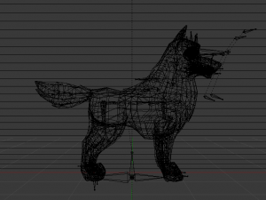 3D Wolf 3Dモデル