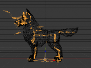 3D Wolf 3Dモデル