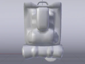 배낭 3D 모델