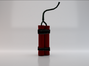 Dynamite 3D Model