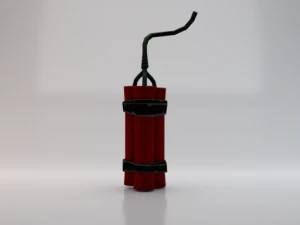 Dynamite 3D Model