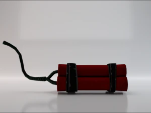 Dynamite 3D Model