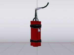 Dynamite 3D Model