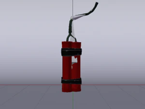 Dynamite 3D Model
