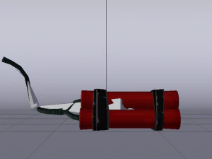 Dynamite 3D Model