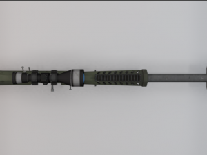 Heavy Sniper Rifle 3Dモデル