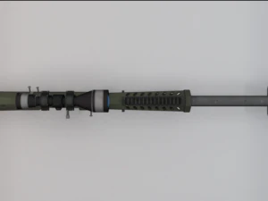Heavy Sniper Rifle 3D Model