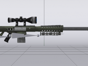 Heavy Sniper Rifle 3Dモデル