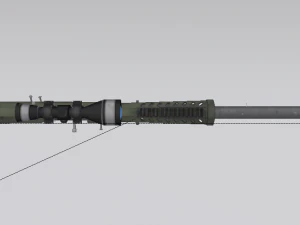 Heavy Sniper Rifle 3D Model