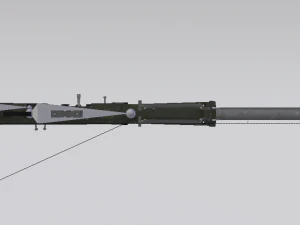 Heavy Sniper Rifle 3D Model