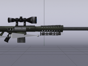 Heavy Sniper Rifle 3Dモデル