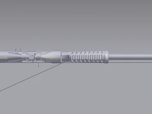Heavy Sniper Rifle 3D Model