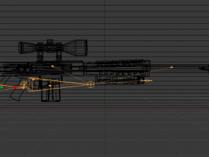Heavy Sniper Rifle 3Dモデル