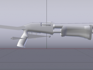 Pump Shotgun 3D Model