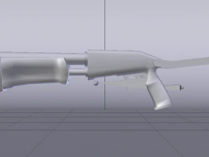 Pump Shotgun 3D Model