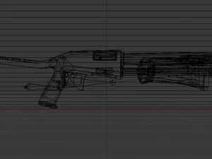 Pump Shotgun 3D Model